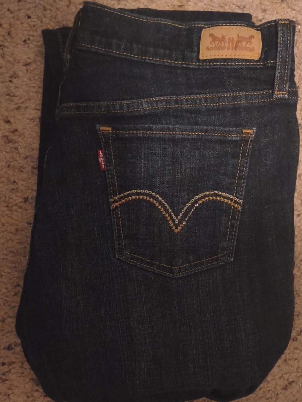Levi's Women's Dark Indigo Boot Cut Jeans